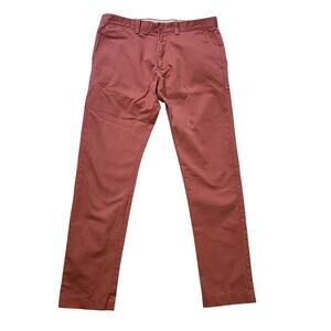 J.Crew Size 31x30 Essential Chino Pants 484 Slim Leg Dusty Rose Pink Casual